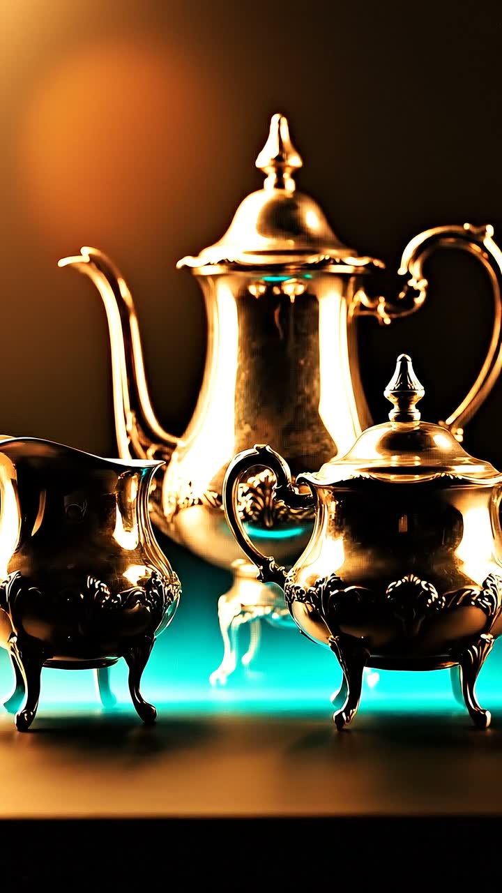 A vintage tea set an alert flags for a closer look before it sells